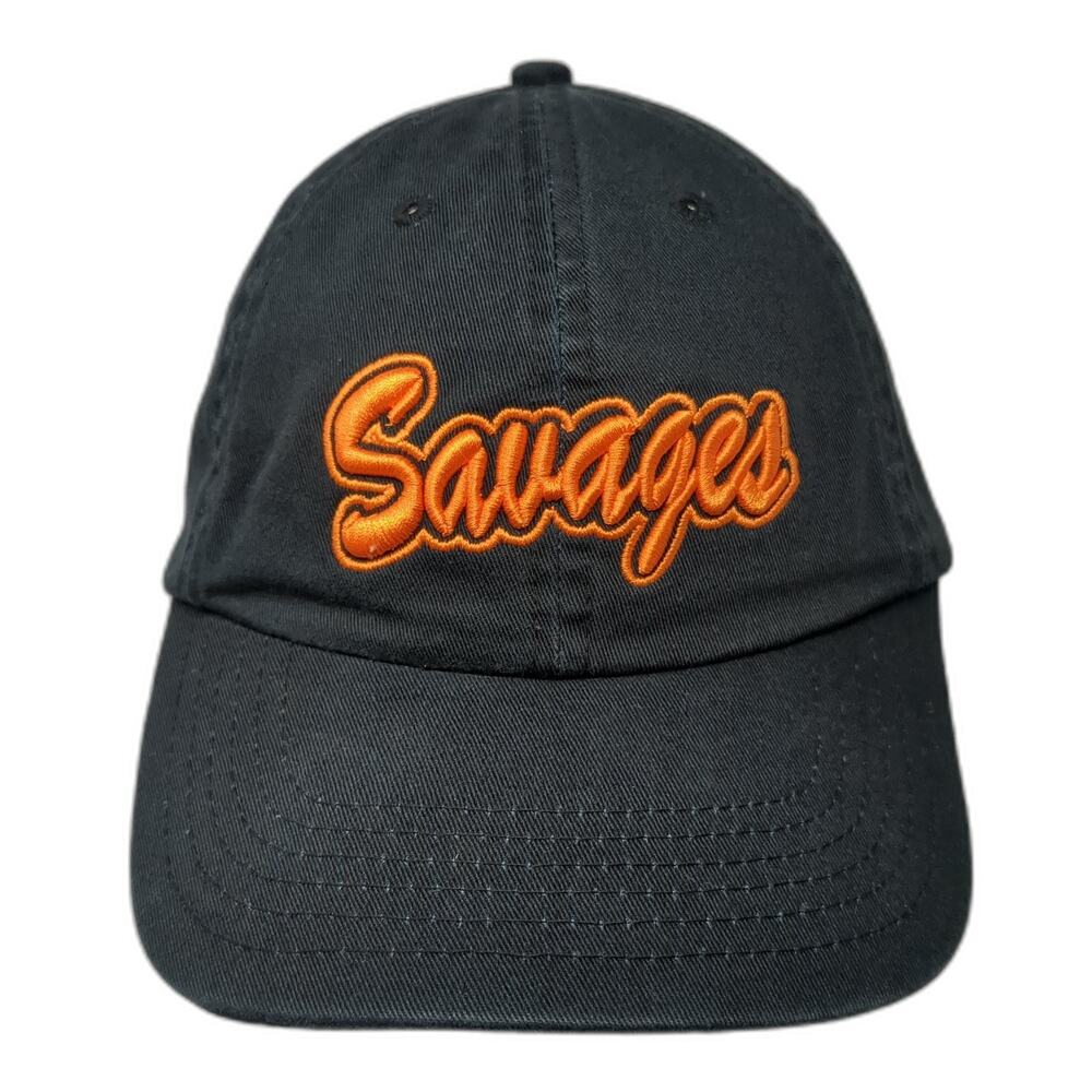 Savages Baseball Cap Black One Size Adjustable Embroidered 6 Panel My Town